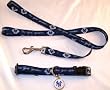 New York Yankees Dog Collar, Leash & ID Tag - Small
