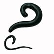 Resin Imitation Water Buffalo Horn Jewelry Ear Tribal, 4mm (6G) - Sold as a Pair