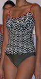 Gottex Blue by Gottex Swimwear Linx Tankini Swimsuit in Black