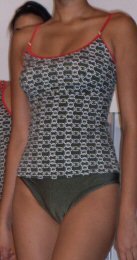 Gottex Blue by Gottex Swimwear Linx Tankini Swimsuit in Black