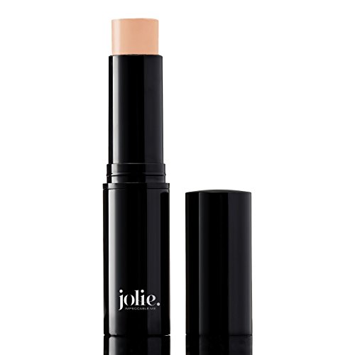 Jolie creme foundation stick full coverage makeup base spf 8 (nat…
