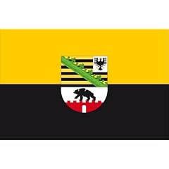 Autoaufkleber Fahne Flagge Sachsen Anhalt NEU Aufkleber