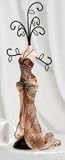SAFARI GOWN JEWELRY STAND - Safari Dress Jewelry Stand, 18H