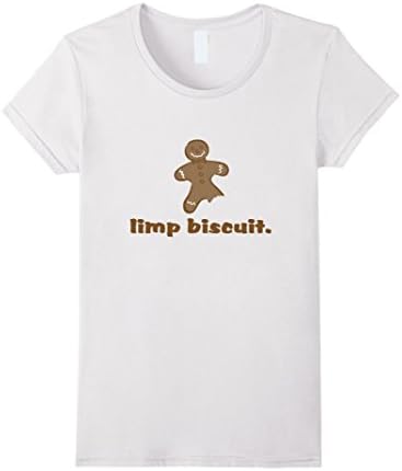 Women's Limp Biscuit T-Shirt Small White