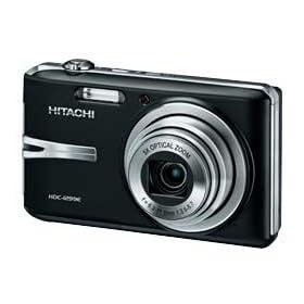 HITACHI HDC-1299E Digital Camera - Black (12MP, 5x Optical Zoom) 3.0 inch LCD
