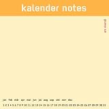 Produkt-Bild: Kalender Notes