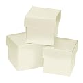 Hortense B. Hewitt 90218 Ivory Shimmer Mix & Match Favor Boxes