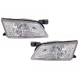 Nissan Altima Chrome Headlights OE Style Replacement Headlamps Dirver/Passeng...