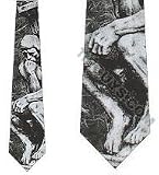 The Thinker Necktie Art Roden Neck Tie