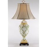 Buy Bradburn Gallery Floral Trellis Porcelain Table Lamp by Bradburn Gallery