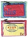 Fair Trade - Recycled Rice Bag - Cosmetic Pouchs - SET OF 3