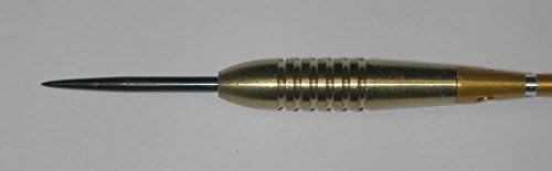 P4 Gold 23 grams, 90% Tungsten, Front Loaded Fixed Point Darts