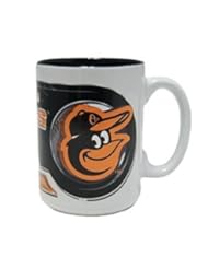 Sports: Baltimore Orioles 15 Oz. Two Tone HD Mug - Hunter
