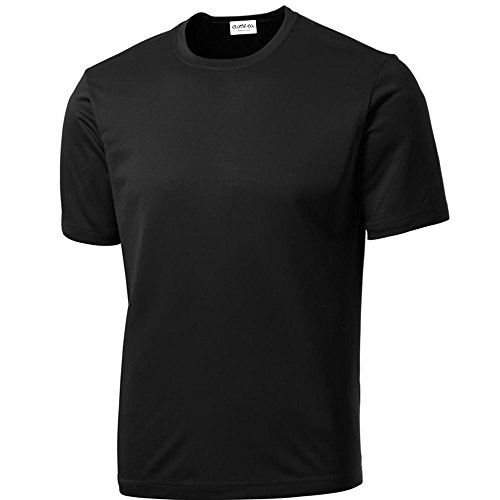 Clothe Co. Men's Big & Tall Short Sleeve Moisture Wicking Athletic T-Shirt