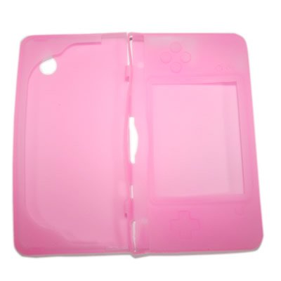 Pink Silicone Rubber Skin for Nintendo DSi XL