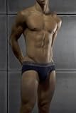 C-in2 Fall 07 Pop Color Low No Show Brief with Sling Support - Navy