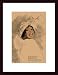 Bessie Smith by Clifford Faust 12.00X18.00 Framed with Black Wood Frame