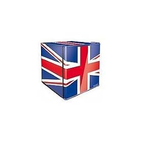 HUSKY HUS-EL193 50 LITRE UNION FLAG COUNTER TOP FRIDGE