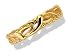 9ct Gold Cut Out Scroll Ring