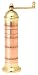 Pepper Mill Imports, Atlas 8" Copper & Brass Salt Mill