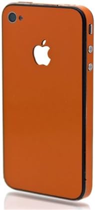 Slickwraps Color Collection Protective Film for iPhone 4 & 4S - Orange