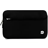 Vangoddy Neopren Stoßfest Tragetasche Carrying Case für Asus EeePad Transformer TF101 Apple IPAD Tablet-PC Samsung Galaxy Tab WiFi Tablet Acer Iconia Tab Archos 10.1 Internet Tablet HP Touchpad Motorola Xoom Tablet ViewSonic ViewPad Toshiba Folio Media Tablet Creative Ziio Tablet and other 10 Zoll Tablets (25,9 cm (10,2 Zoll)) (schwarz)