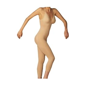 Lipo in a Box Original Firm Control Capri Bodysuit without Underwire, Nude or Black, XS... by Lipo in a Box