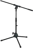 Tour Grade Short Tripod Microphone Stand with Boom - B000PCH4ZW