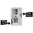 3C Pro 32GB 32G 16GB x2 microSD microSDHC Card Class 4 with Memory Stick Pro Duo Adapter - Bulk