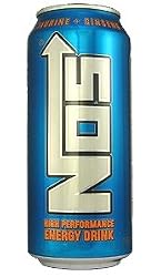 8 Pack - NOS High Performance Energy Drink - Original - 16oz.
