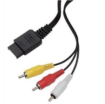 Brand New TV AV Audio Video Cable Lead composite For PS1 PS2 PS3 Sony Playstation 1, 2 or 3