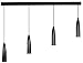 By Access Lighting-Odyssey Collection Brushed Steel Finish Bar Pendant