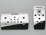 MOMO Stealth Automatic or Manual Pedal Set - Aluminum with Black kit Type - Automatic