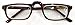 High Magnification, Unisex Readers, Half Frame, 4.50 Strength, by American Reading Glasses