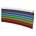Clippard URH8-0804-02T-050, Polyurethane Ribbon Hose, 1/4? OD-1/8? ID, Multi-Color, 50? Roll