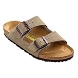 Birkenstock Arizona Taupe Suede 41 R EU (8-8.5 US Men / 10-10.5 US Women)