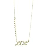 Juicy Couture OMG! Gold LOL Necklace