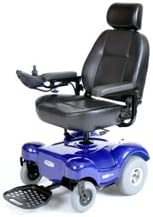 Renegade Power Wheelchair with Peace Of Mind, EXTENDED WARRANTY - Red, 22" Seat
