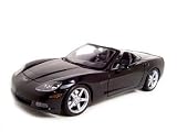 2005 Corvette C6 Convertible - Limited Time Special Edtion Black 1:18 Die Cast car