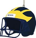 Michigan Wolverines 3 Helmet Ornament