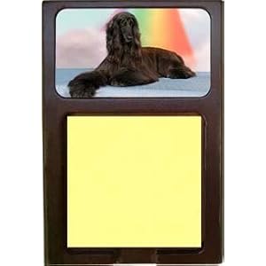 Afghan Hound Sticky Note Holder