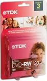 TDK DVD-R28L3 1.4GB Mini DVD-R Disc for Camcorder