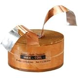 Jantzen 0.82mH 14 AWG Copper Foil Wax Coil