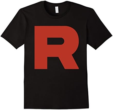 Men's Team Rocket - Rocket Unisex Shirt Large Black