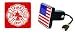 Hitch Logo Lighted Hitch Cover - Fire Department