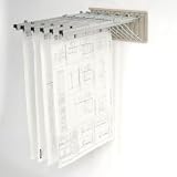 Pivot Wall Mount Blueprint Storage Rack