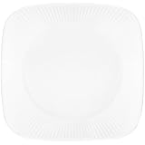 Corelle Square 8-3 4-Inch Salad Plate, Scandia White by Corelle