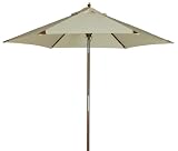 Doppler 80995J915 Sonnenschirm Havanna Junior 240 cm, 6-teilig, sand