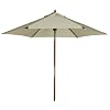 Doppler 80995J915 Sonnenschirm Havanna Junior 240 cm, 6-teilig, sand