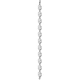 Michigan State Univ S Bracelet 7 3/4 (Silver)